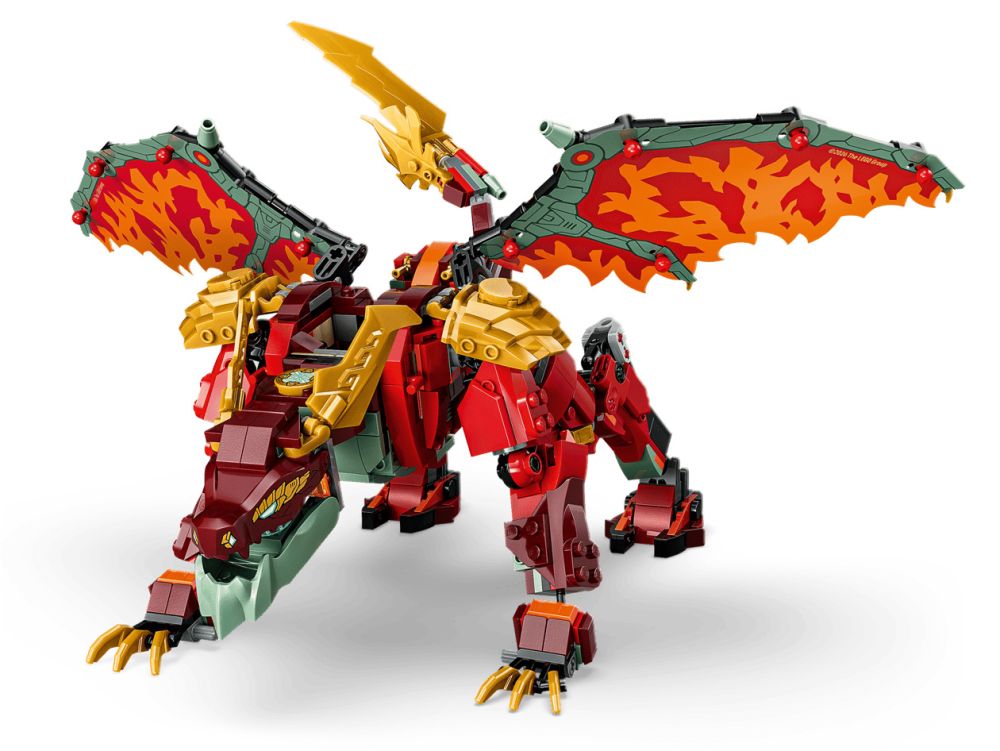 Le robot dragon transformable de Brasera - Ninjago