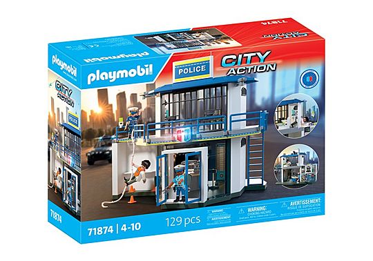 Police Station with Investigation Room - City Action