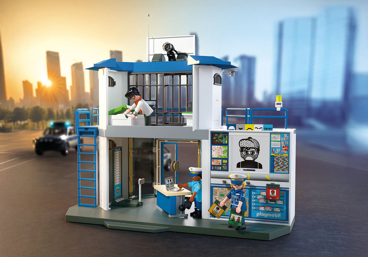 Police Station with Investigation Room - City Action