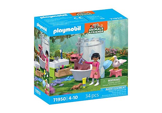 Bathing Day - Animals and Friends