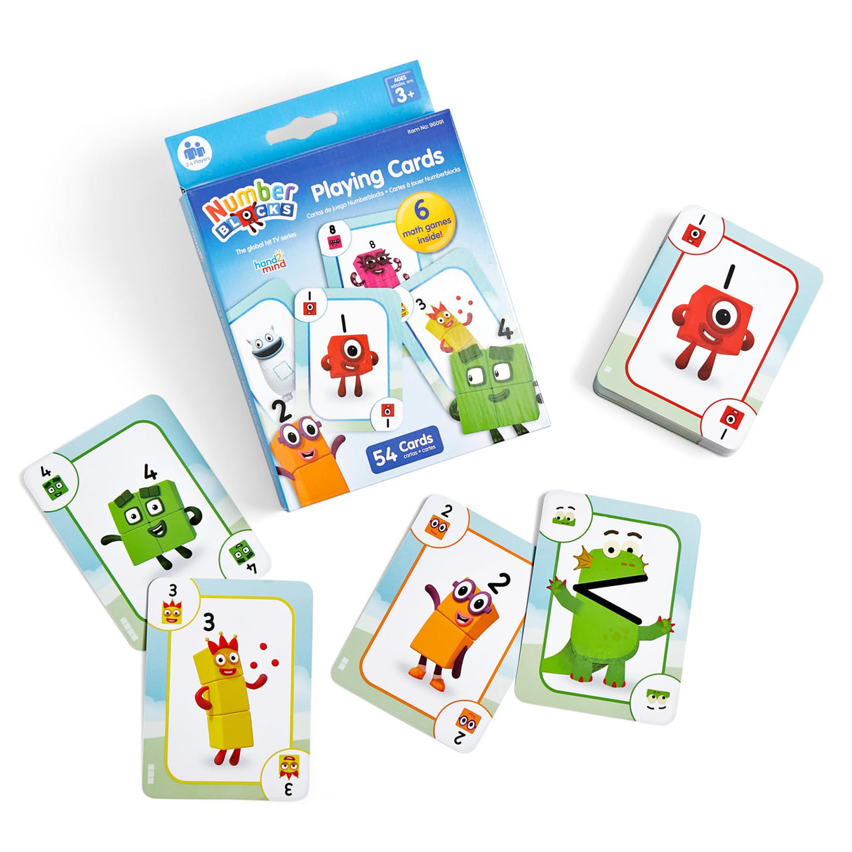 Number Blocks - Cartes à jouer (Multi)