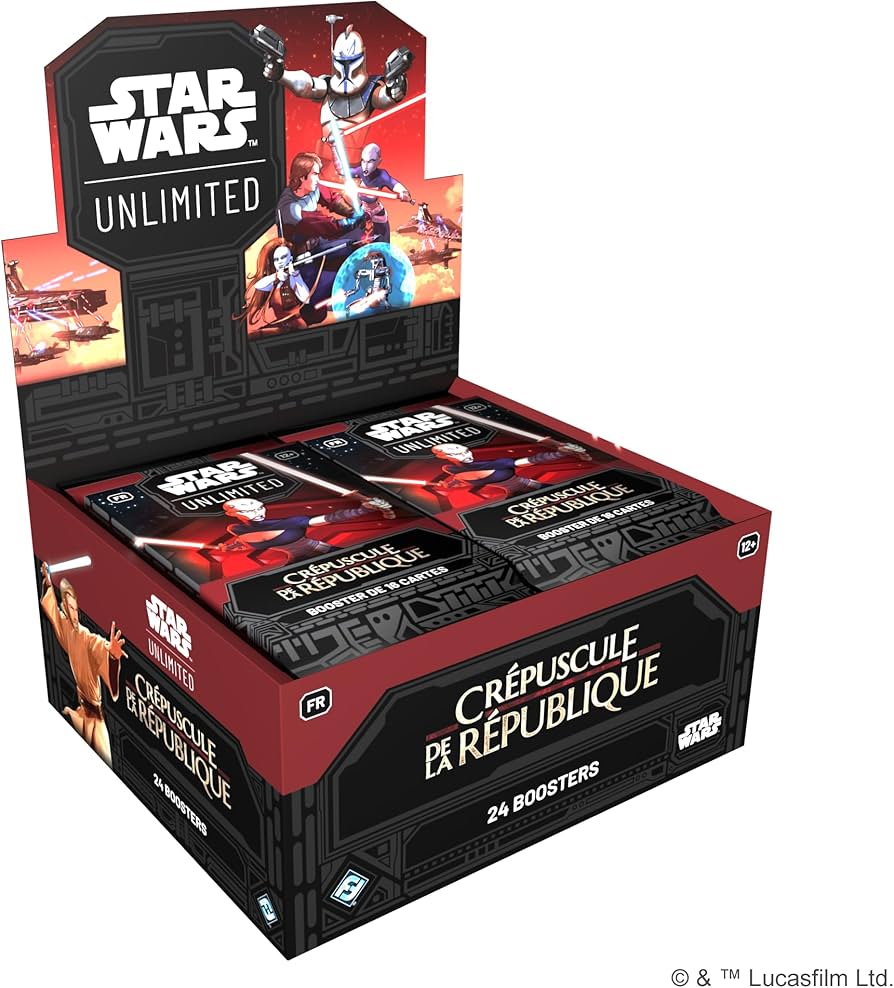 Star Wars : Unlimited - Crépuscule de la République - Boite de Boosters (Fr)