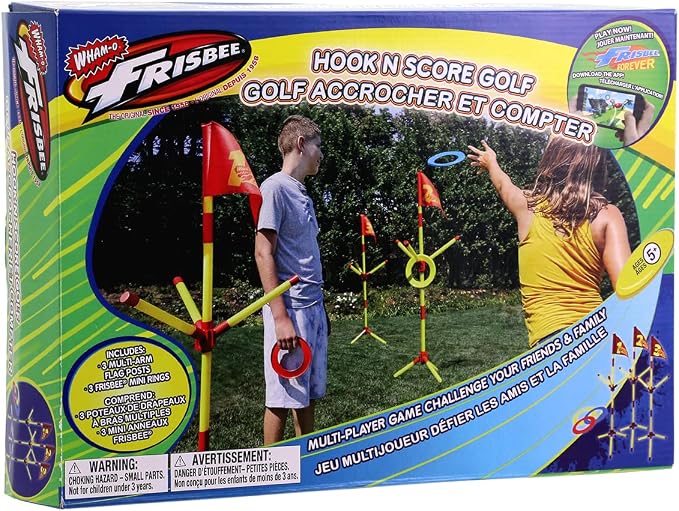 Hook N Score Golf Frisbee