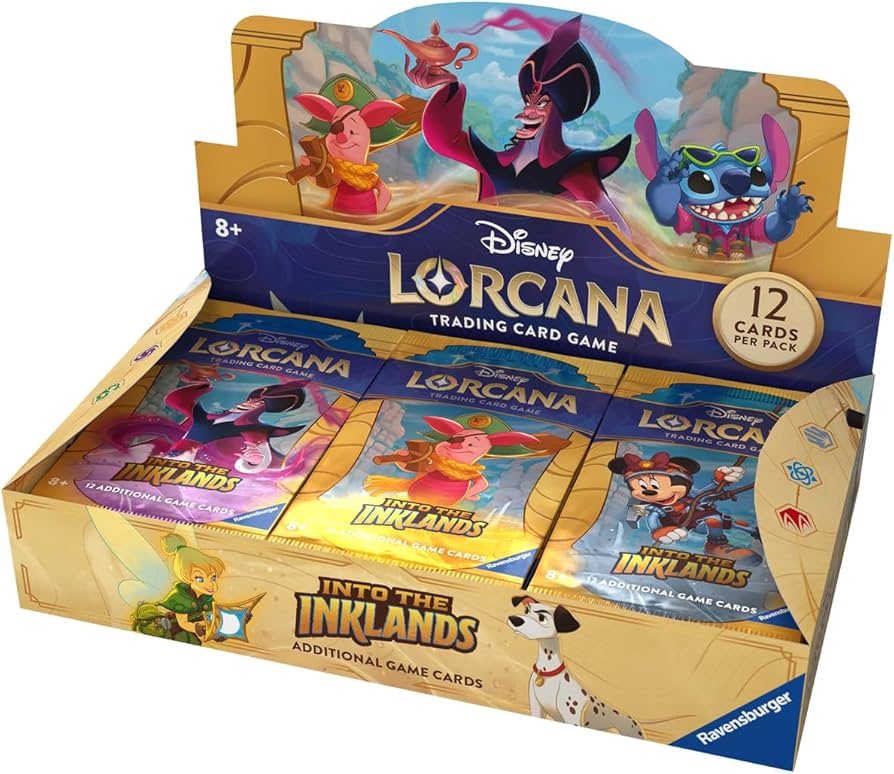 Disney Lorcana #3: Into the Inklands – Boite de Booster scellée (Ang)