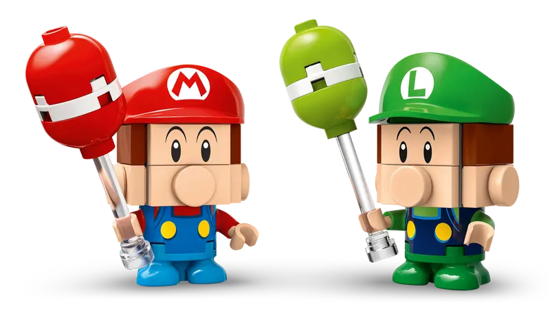 Bébé Mario contre Bébé Luigi - Super Mario