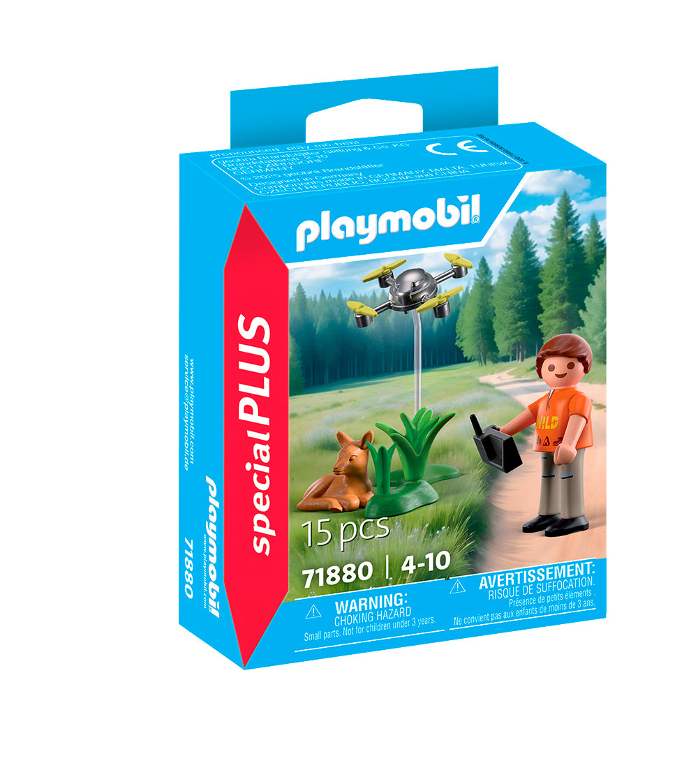 Sauvetage de faon avec drone - Special PLUS