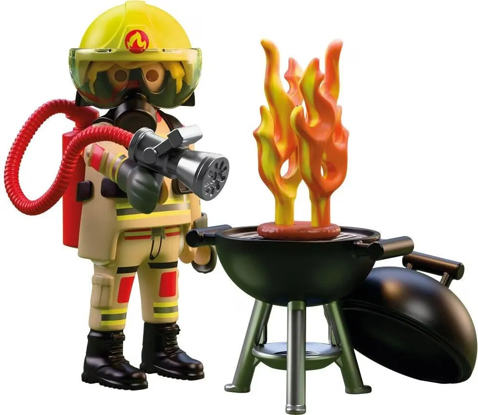 Firefighter and Burning Barbecue - Special PLUS
