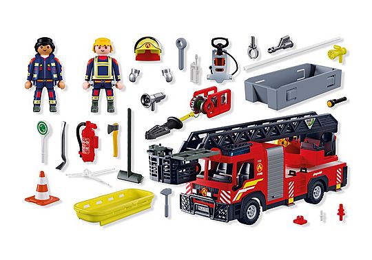 Camion de pompiers à échelle - City Action
