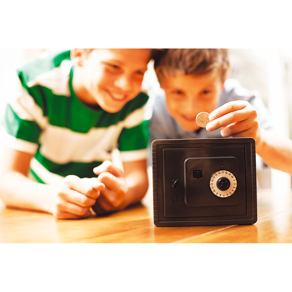 Safe Piggy Bank with Alarm Bell (Multi)