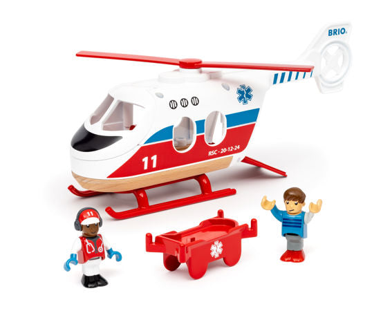 Rescue Helicopter Brio