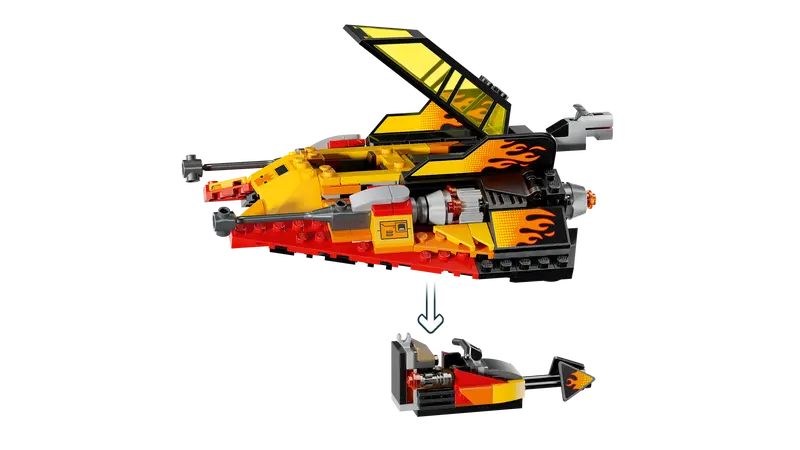 The Snowspeeder™ in flames - Star Wars