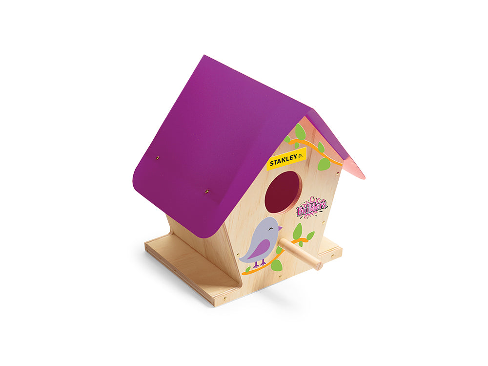 Stanley Jr - Pink Birdhouse to Build