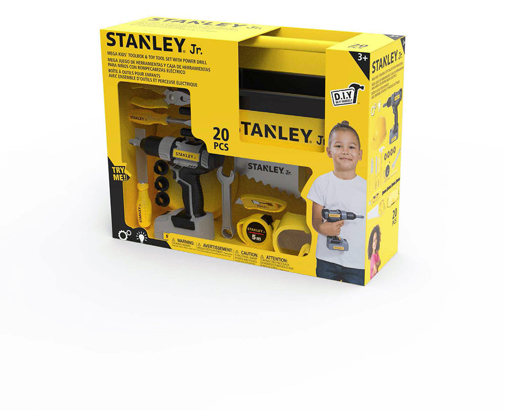 Stanley Jr. - Mega ensemble d'outils 20 pièces