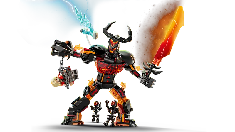 Thor vs Surtur Construction Figure - Marvel