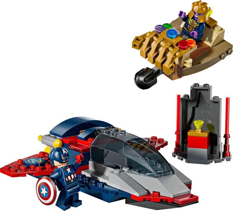 Captain America vs. Thanos - Marvel