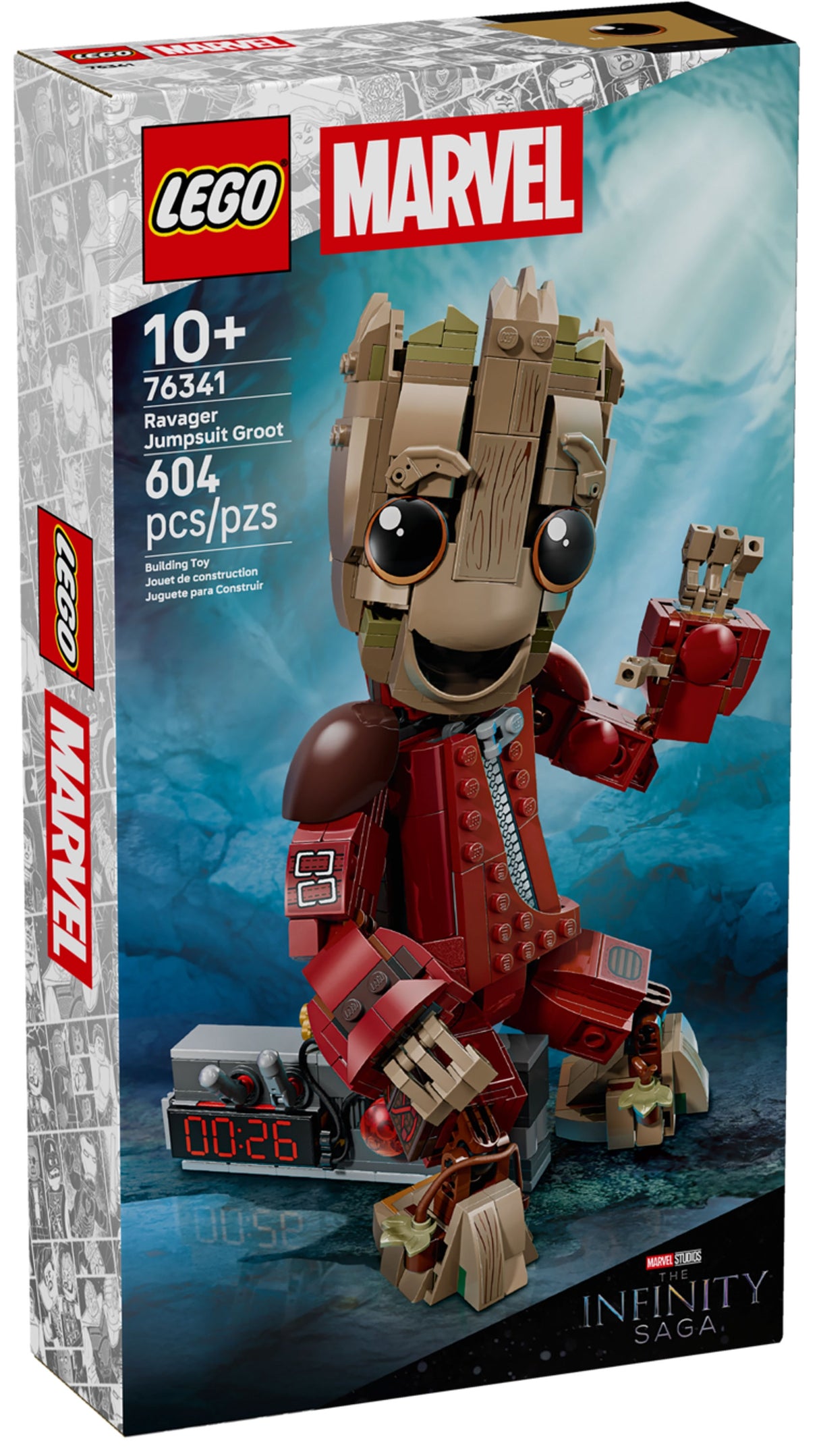 Groot en combinaison de Ravageur - Marvel