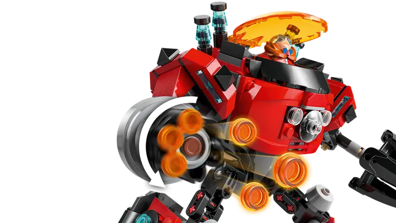 Knuckles vs. Dr. Eggman's Egg Crusher Robot - Sonic
