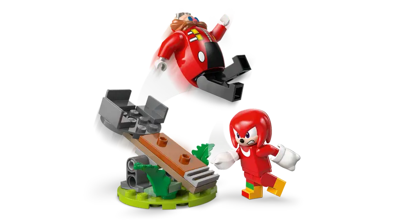 Knuckles vs. Dr. Eggman's Egg Crusher Robot - Sonic