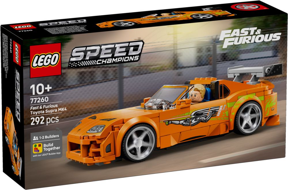 Toyota Supra MK4 - Rapides et dangereux - Speed Champions