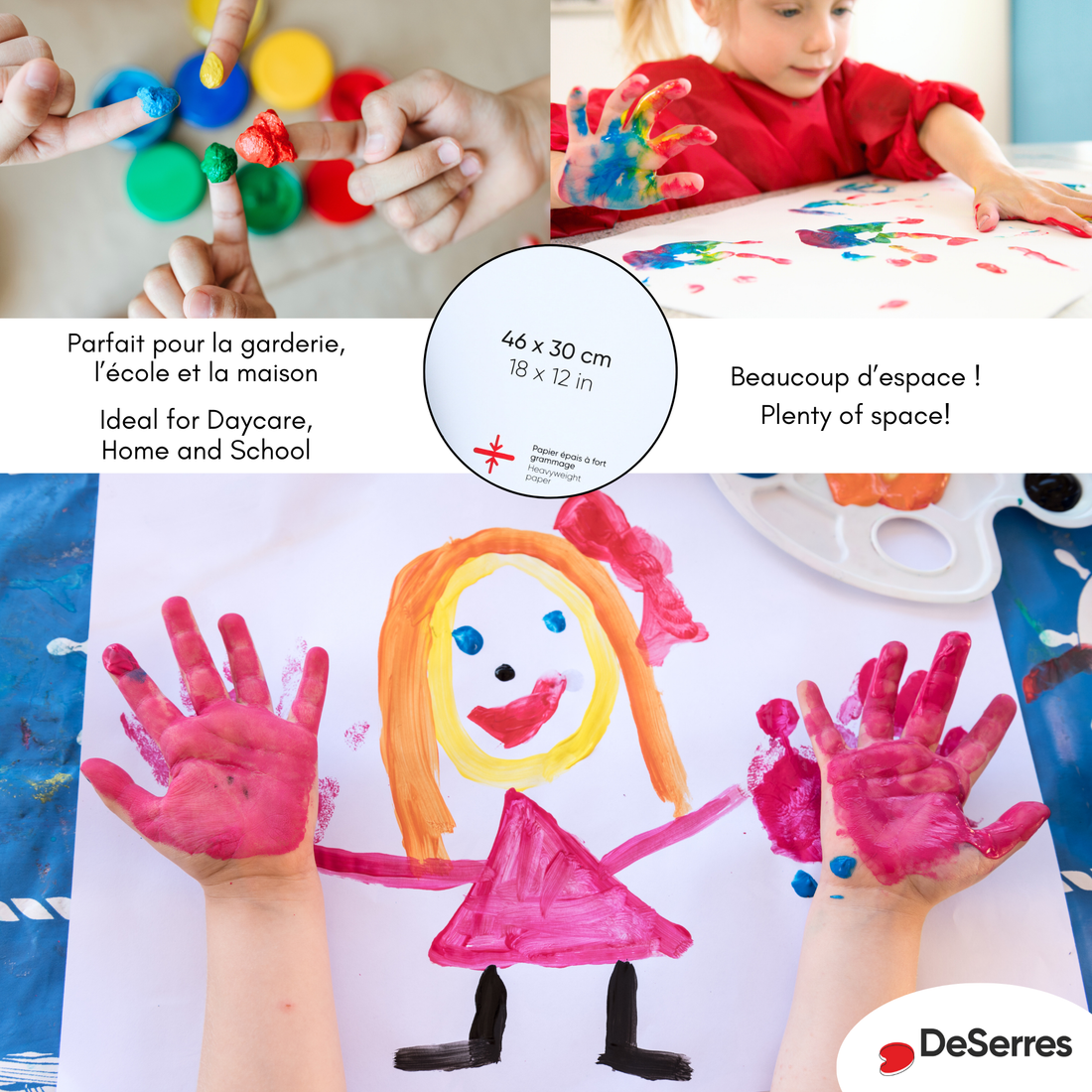 Finger Paint Paper Pad (50)