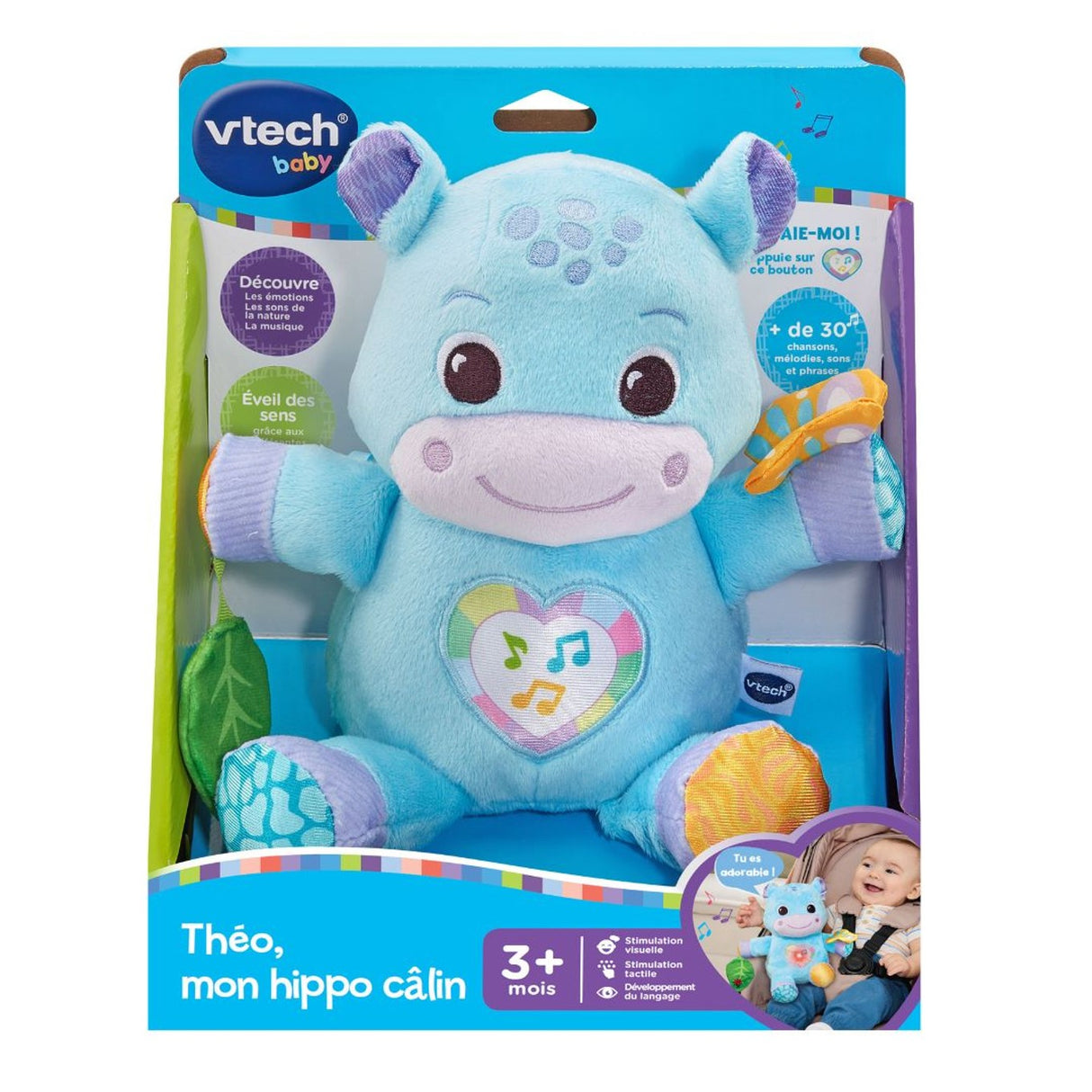 VTech - Théo mon hippo câlin (Fr)