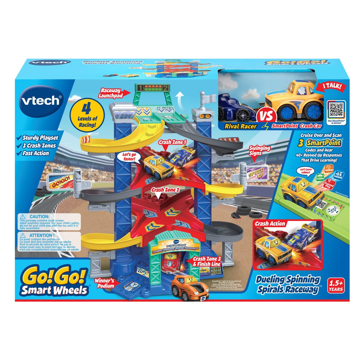 VTech - Go Go Smart Wheels : Dueling Spinning Spirals Raceway (Ang)