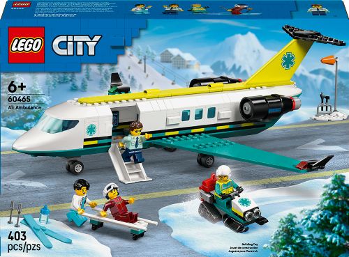 L’avion-ambulance d’urgence - City