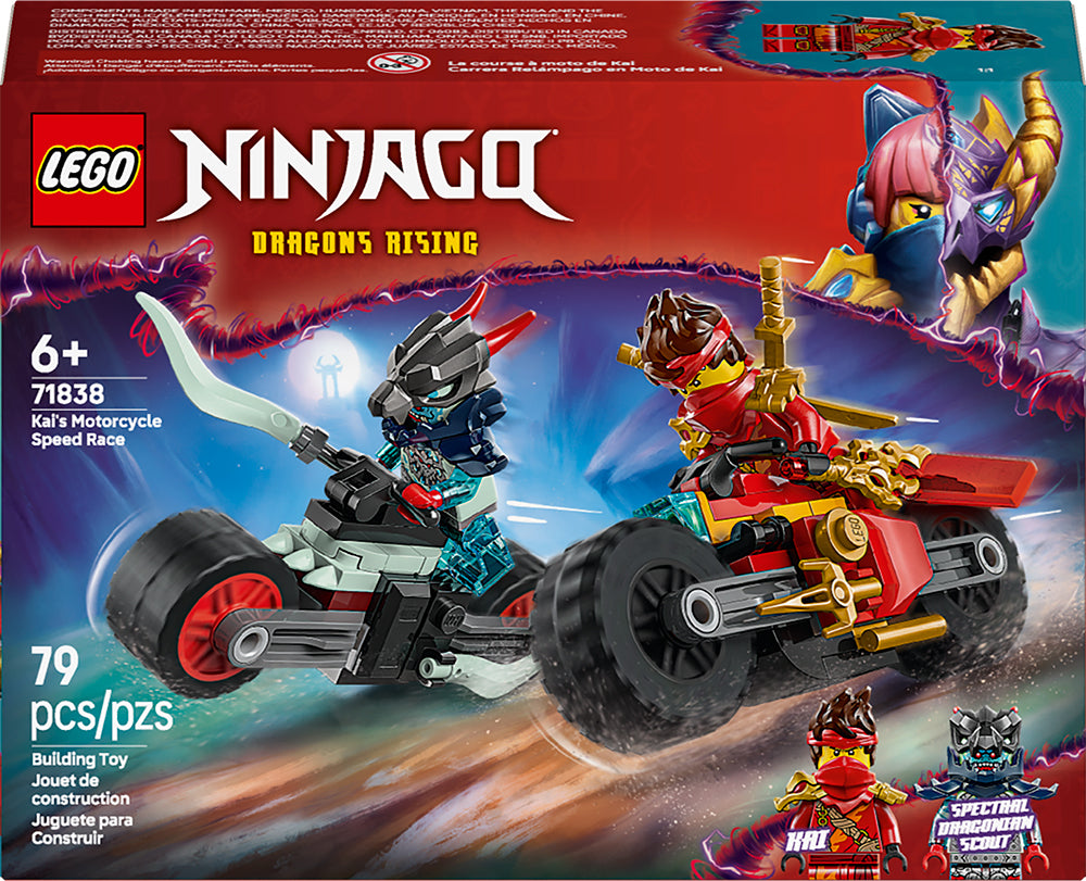 La course à moto de Kai - Ninjago