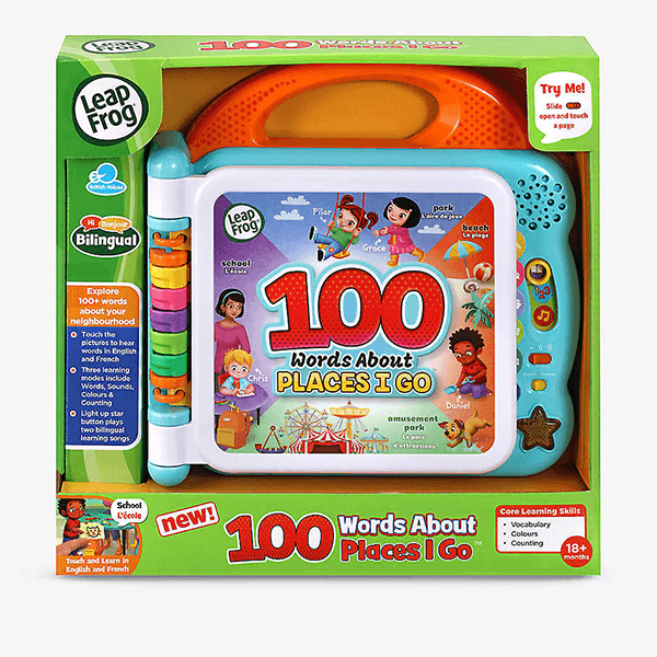 LeapFrog - 100 mots à découvrir : Mes endroits préférés (Bil)