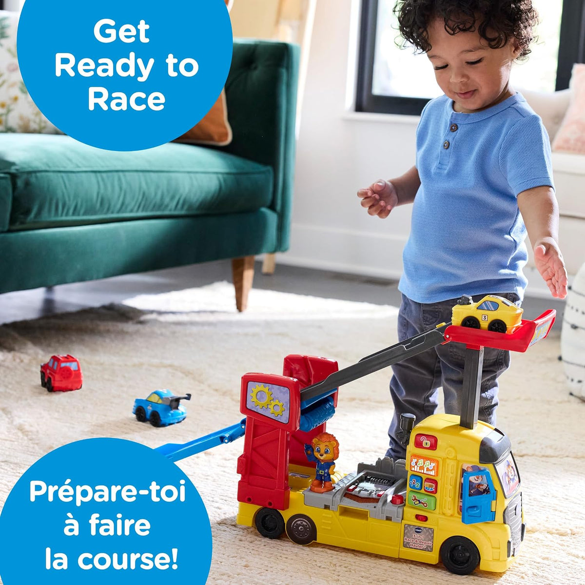VTech - Super camion dépannage interactif 3 en 1 (Bil)