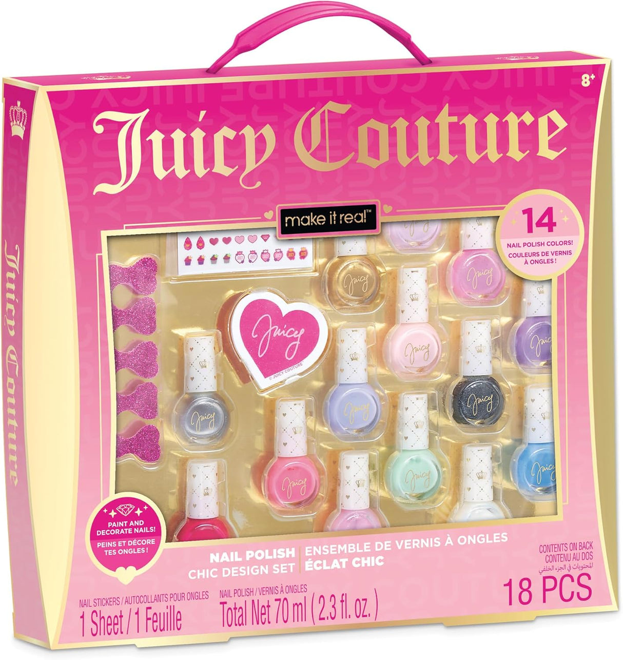 Juicy Couture - Ensemble de vernis à ongles Éclat chic