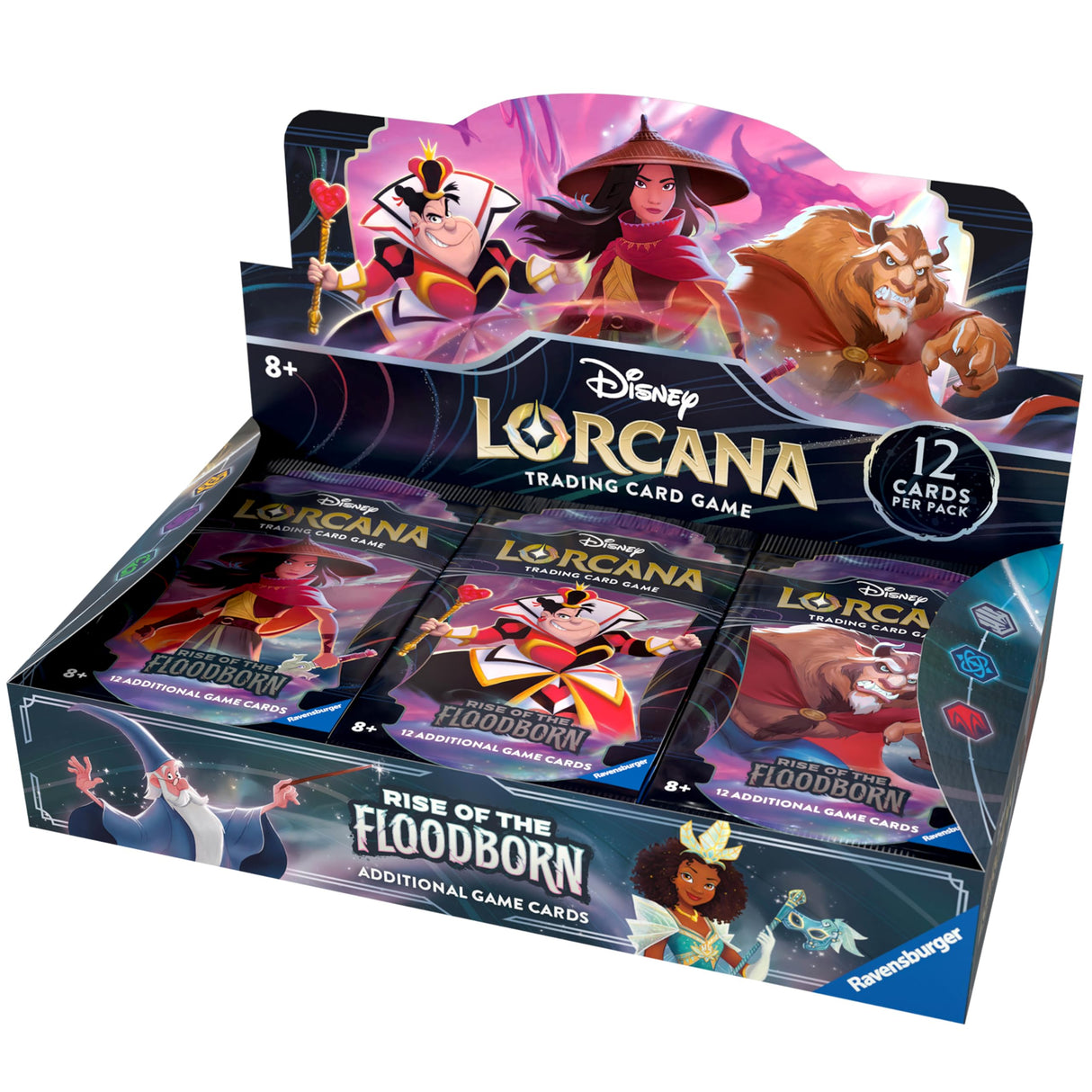 Disney Lorcana #2: Rise of the Floodborn – Boite de Booster scellée (Ang)