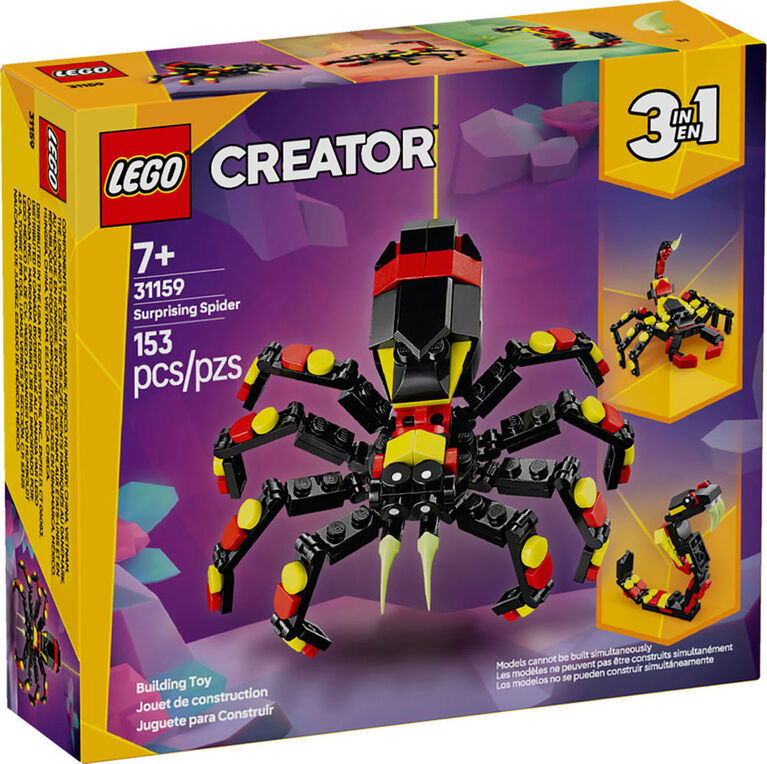Suprising Spider - Creator 3-in-1