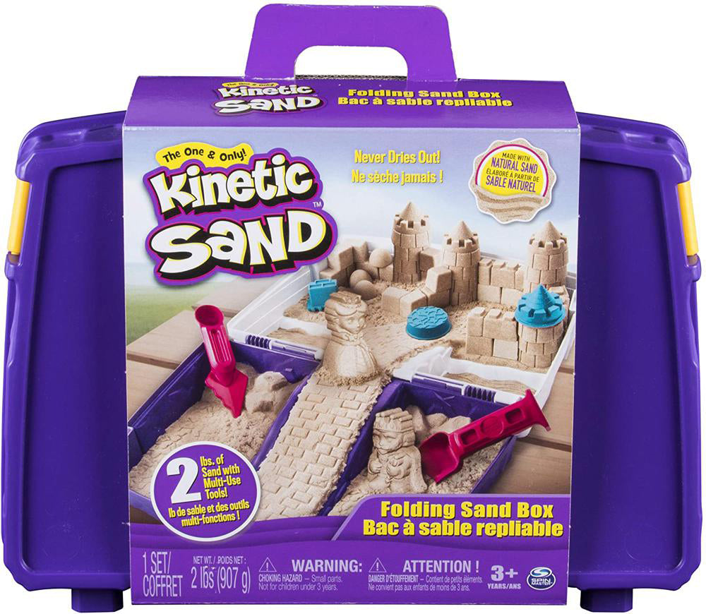 Kinetic Sand - Coffret bac à sable repliable