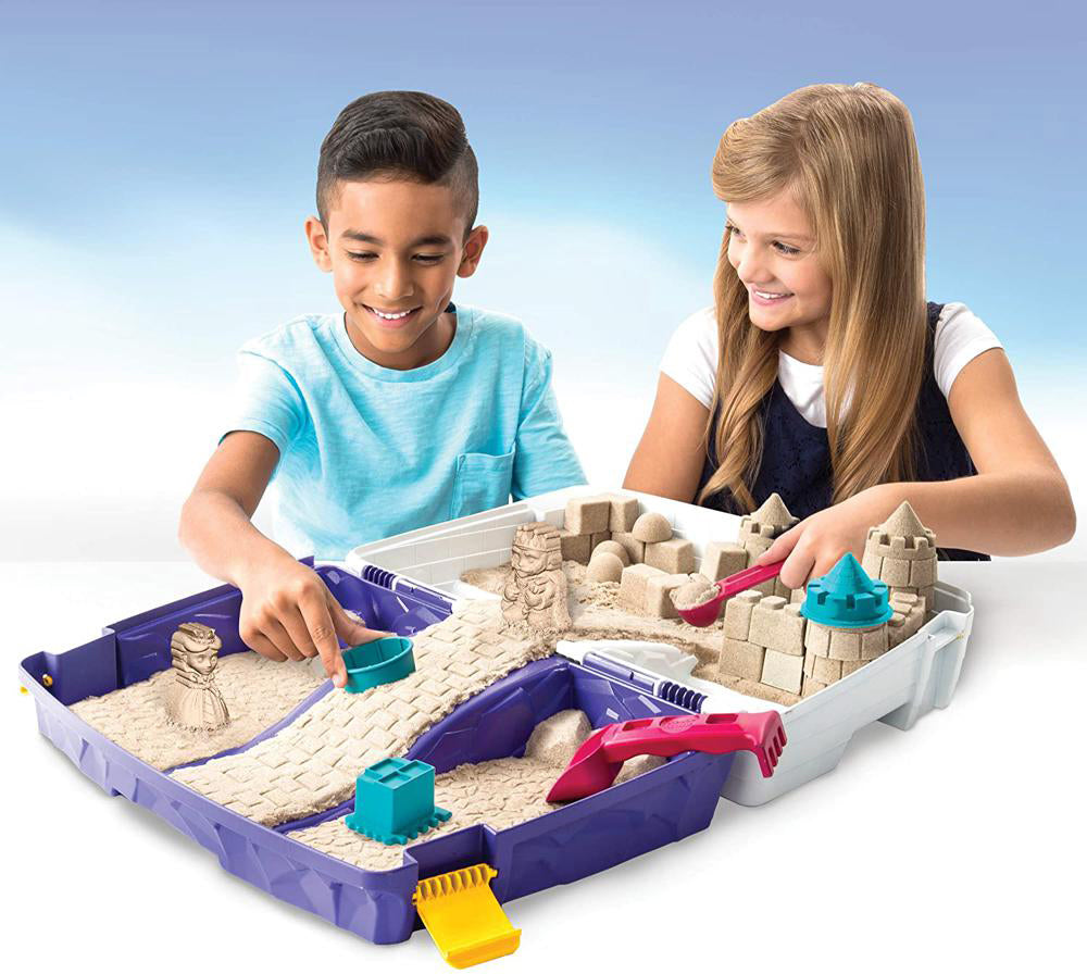 Kinetic Sand - Coffret bac à sable repliable