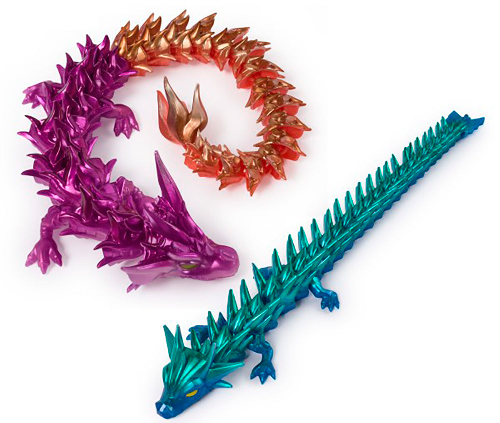 CrystaLynx - Articulated Dragon Figurine (assortment)