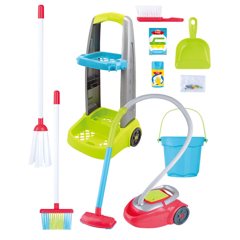 Sweet and Mop Cleaning Trolley - 15 pcs