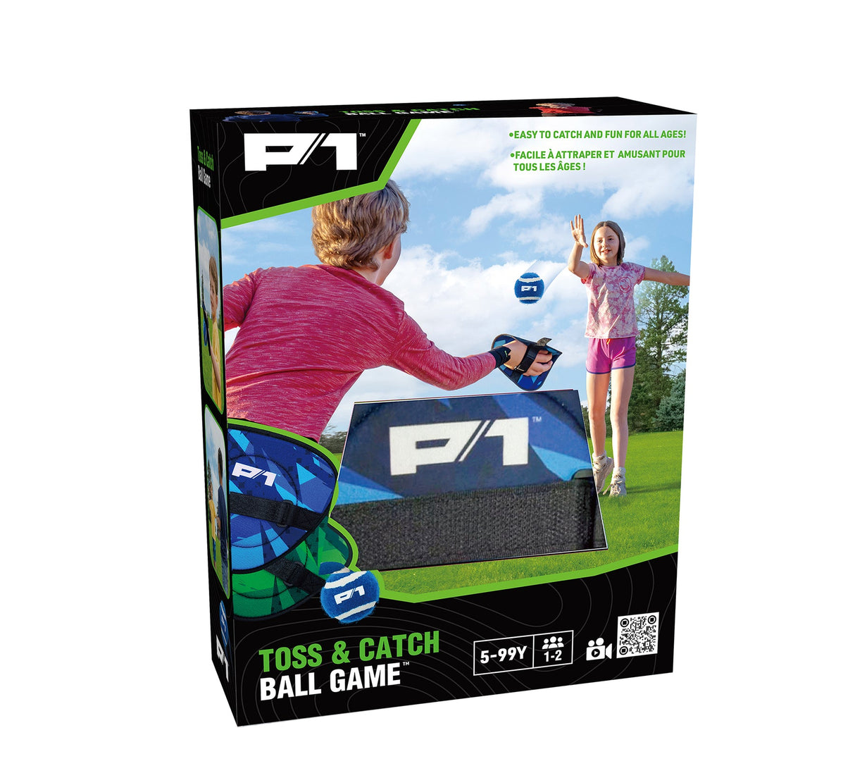Toss and Catch Ball Game (Bil)