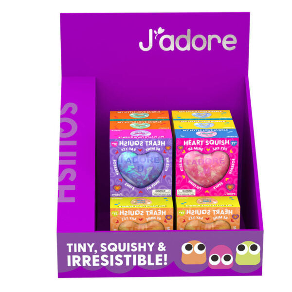 Squish en coeur (assortiment)
