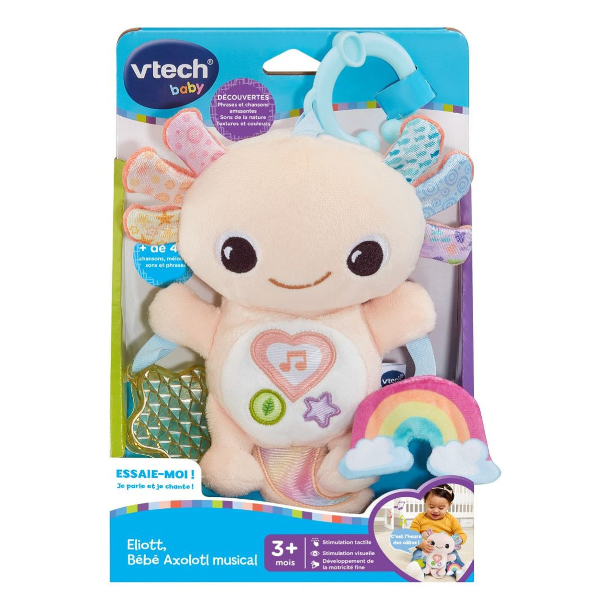 VTech - Eliott bébé axolotl musical (Fr)