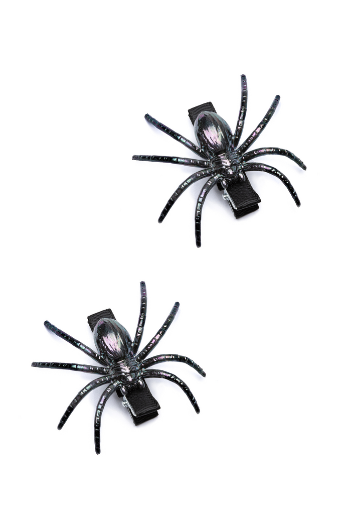 Pinces à cheveux araignées Creepy Crawly