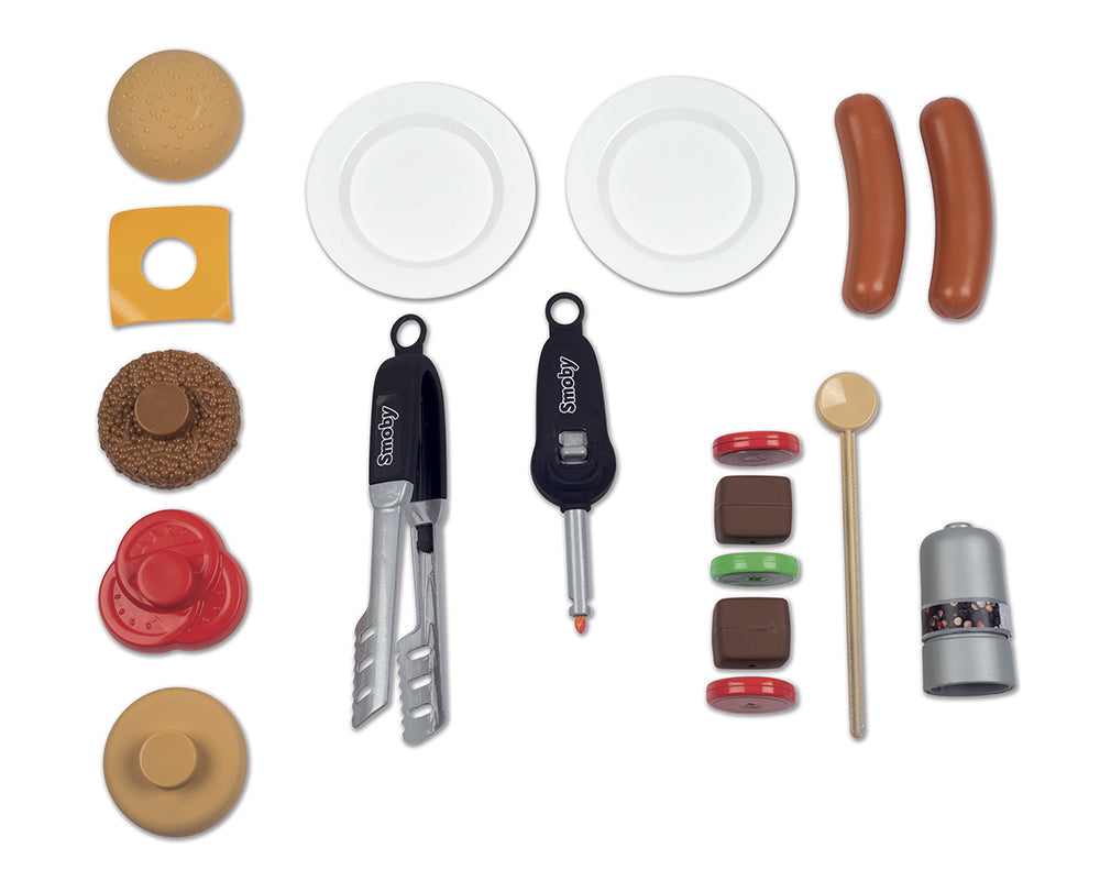 Smoby - BBQ Griddle with 18 Accessories