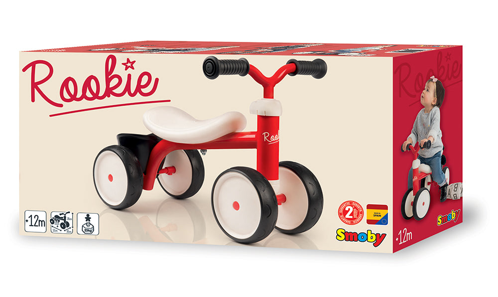 Smoby - Rookie Ride-on Red