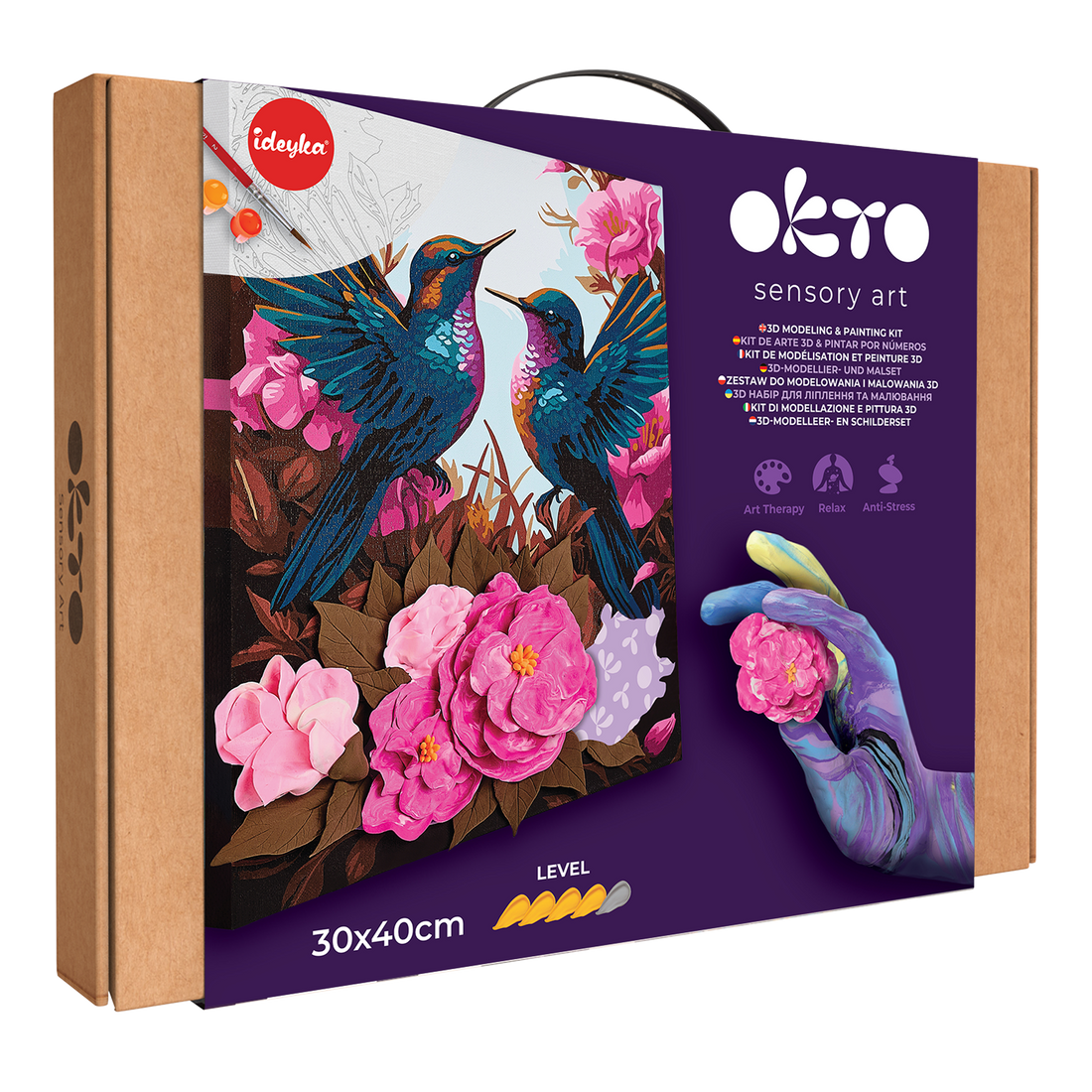 OKTO Creative Painting - Elegant Hummingbird (Multi)