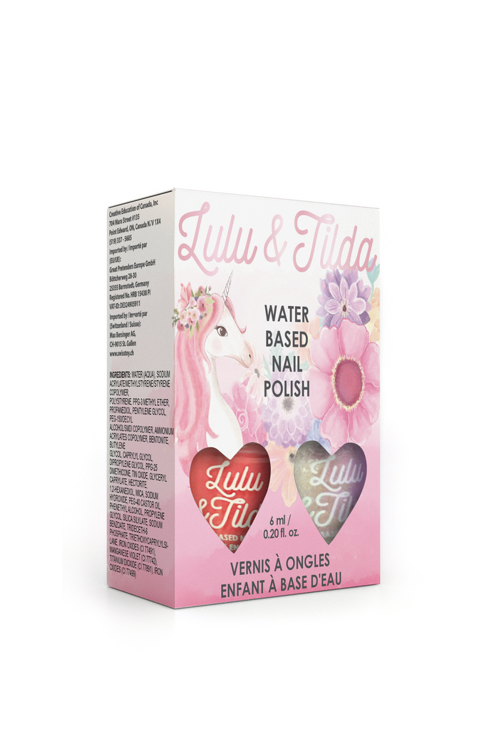 Water Based Nail Polish - Lulu & Tilda Ens. Somewhere Over the Unicorn