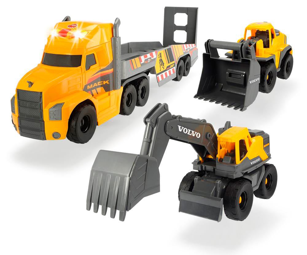 Dickie - Mack/Volvo Camion lourd Sons et lumières 70 cm