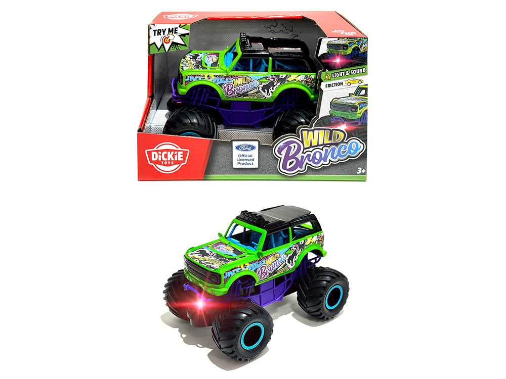 Dickie - Wild Bronco Lights and Sounds Truck 18 cm