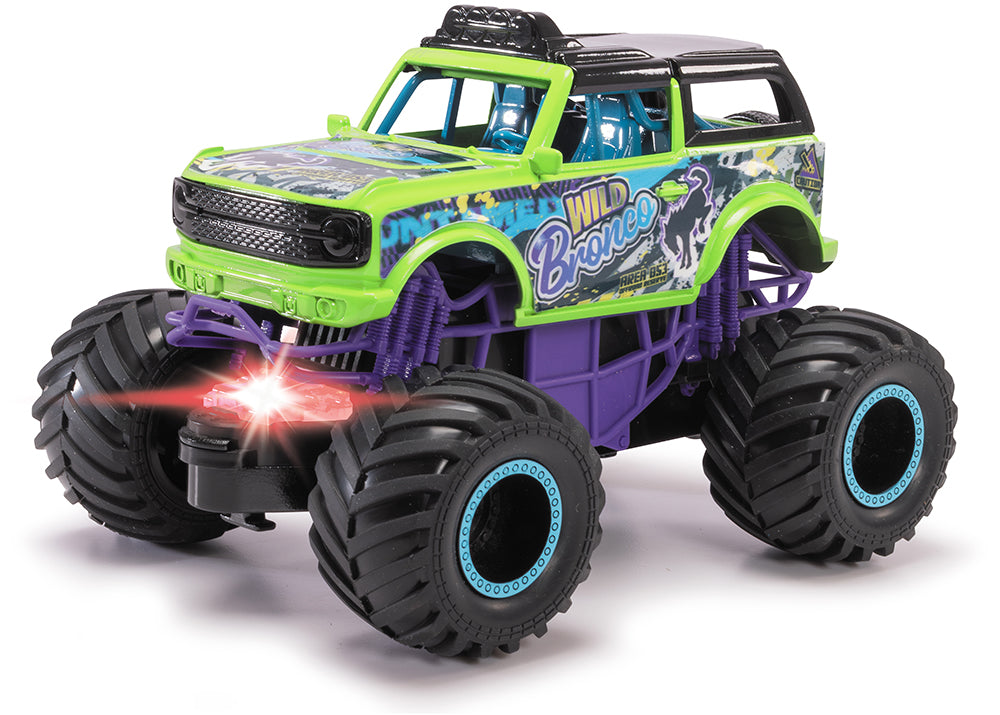Dickie - Wild Bronco Lights and Sounds Truck 18 cm
