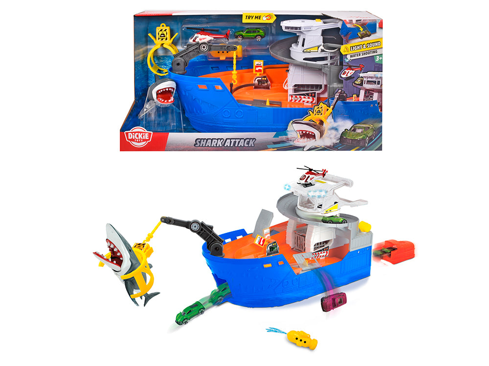 Dickie - Bateau Attaque de requin 41,5 cm