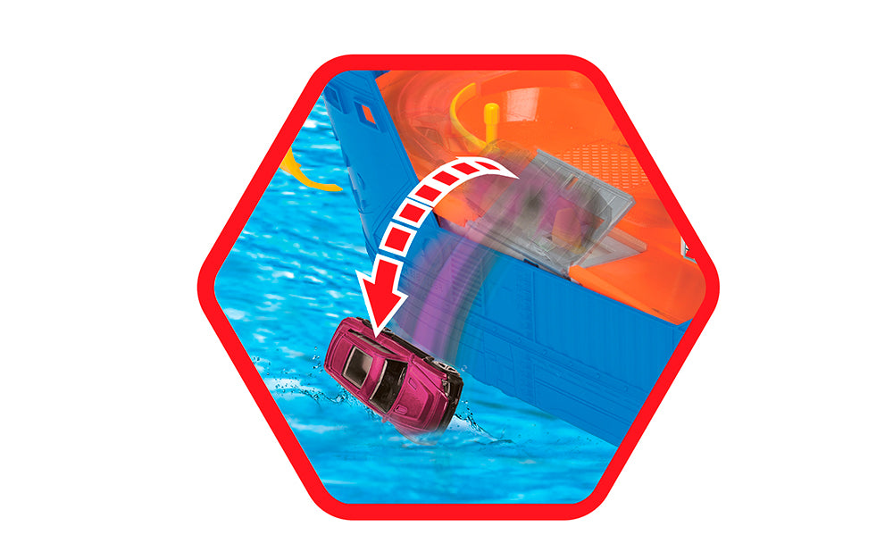 Dickie - Bateau Attaque de requin 41,5 cm